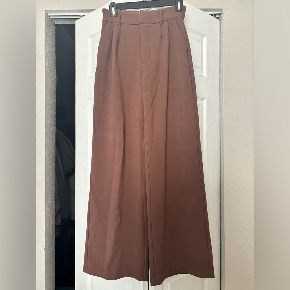 Abercrombie & Fitch trouser pant, chocolate brown, size S/27
